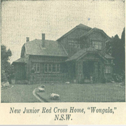 New Junior Red Cross Home, "Wongala", N.S.W